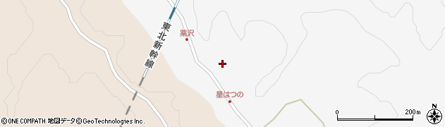 宮城県栗原市瀬峰（薬沢西）周辺の地図