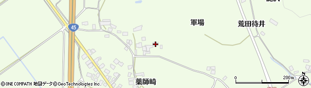 宮城県登米市登米町日野渡軍場57周辺の地図