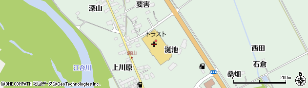スーパーセンター　トラスト岩出山店周辺の地図