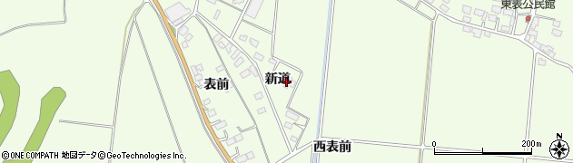 宮城県登米市迫町森新道418周辺の地図