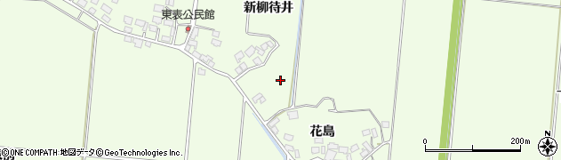 宮城県登米市迫町森新柳待井周辺の地図