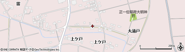 宮城県登米市南方町（照井）周辺の地図