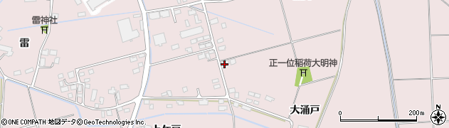 宮城県登米市南方町照井355周辺の地図