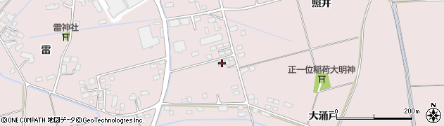 宮城県登米市南方町照井340周辺の地図