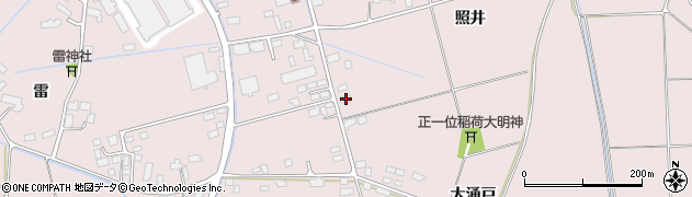 宮城県登米市南方町照井339周辺の地図