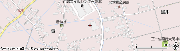 宮城ダイナパック株式会社周辺の地図