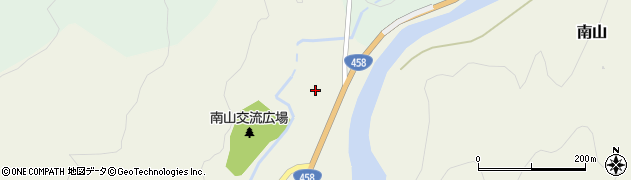 山形県最上郡大蔵村南山44周辺の地図