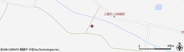 宮城県栗原市瀬峰（上藤）周辺の地図