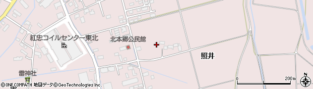 宮城県登米市南方町天沼周辺の地図