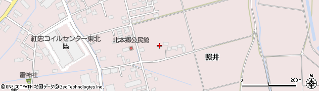 宮城県登米市南方町（天沼）周辺の地図