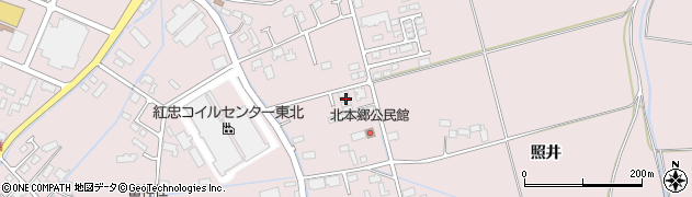 宮城県登米市南方町照井179周辺の地図