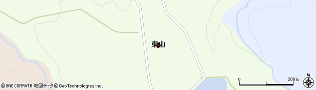 山形県鶴岡市羽黒町上野新田（東山）周辺の地図