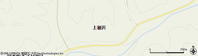 宮城県登米市登米町大字日根牛（上羽沢）周辺の地図