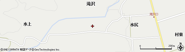 山形県鶴岡市滝沢村内周辺の地図