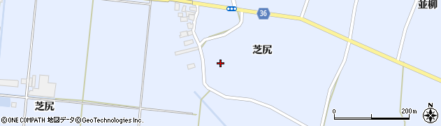 宮城県登米市中田町宝江新井田芝尻116周辺の地図