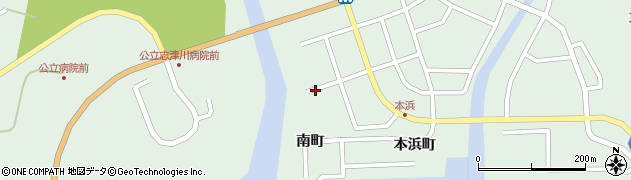 宮城県南三陸町（本吉郡）志津川（南町）周辺の地図