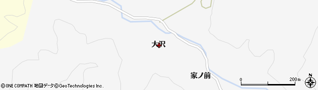 山形県鶴岡市少連寺大沢周辺の地図