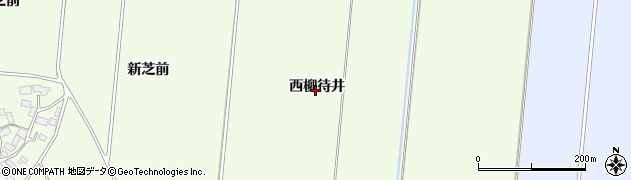 宮城県登米市迫町森（西柳待井）周辺の地図