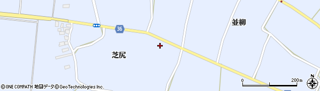 宮城県登米市中田町宝江新井田上待井20周辺の地図