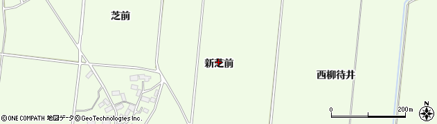 宮城県登米市迫町森（新芝前）周辺の地図