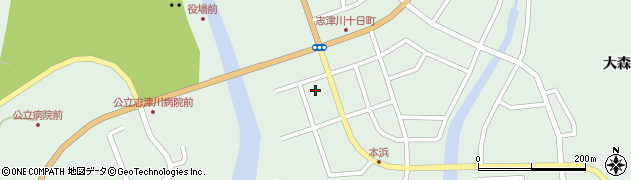 サタケ理容所周辺の地図