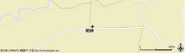 宮城県大崎市古川清滝明神101周辺の地図