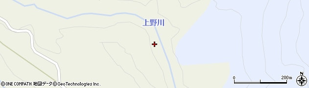 上野川周辺の地図