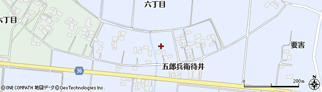宮城県登米市中田町宝江新井田（紺谷）周辺の地図