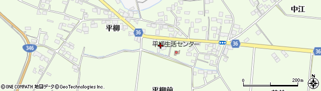 宮城県登米市迫町森平柳112周辺の地図