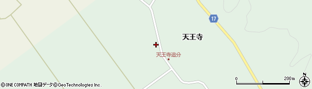 宮城県大崎市岩出山上野目西天王寺16周辺の地図