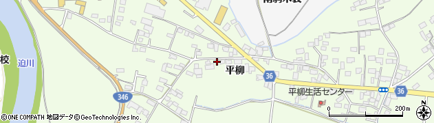 宮城県登米市迫町森平柳88周辺の地図