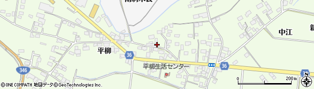宮城県登米市迫町森平柳274周辺の地図