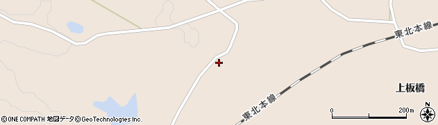 宮城県登米市迫町新田（下葉ノ木沢）周辺の地図