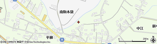 宮城県登米市迫町森平柳周辺の地図