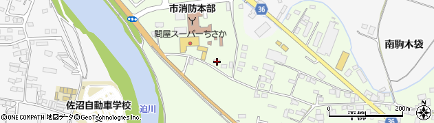 宮城県登米市迫町森平柳29周辺の地図