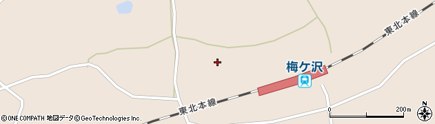 宮城県登米市迫町新田外沢田53周辺の地図