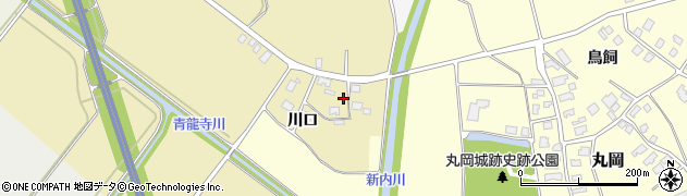 山形県鶴岡市寿川口34周辺の地図