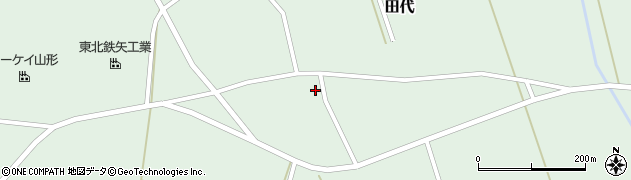 山形県鶴岡市田代森下周辺の地図