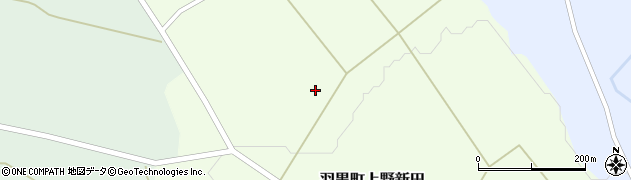 山形県鶴岡市羽黒町上野新田中台周辺の地図