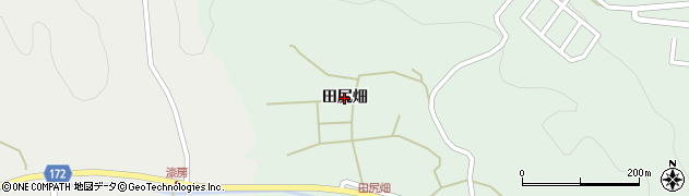 宮城県南三陸町（本吉郡）志津川（田尻畑）周辺の地図