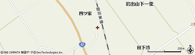 宮城県大崎市岩出山下一栗熊野堂12周辺の地図