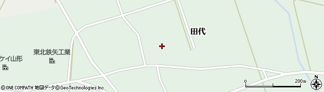 山形県鶴岡市田代広瀬周辺の地図