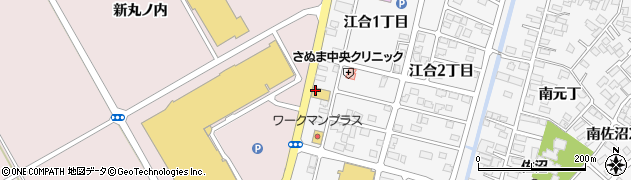 紳士服のコナカ佐沼店周辺の地図