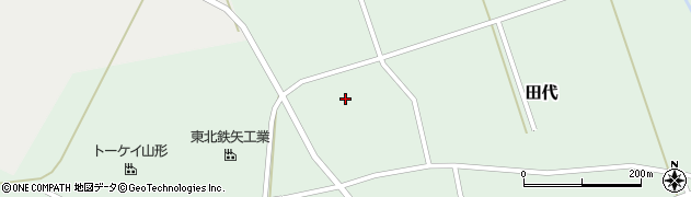 山形県鶴岡市田代広瀬79周辺の地図