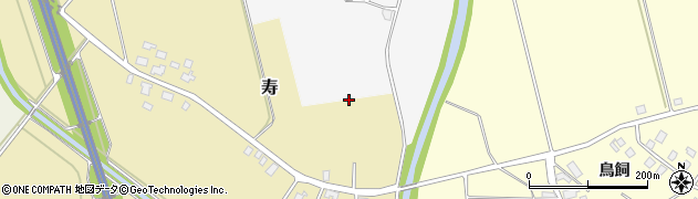 山形県鶴岡市寿塩田周辺の地図