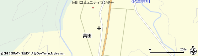 山形県鶴岡市田川高田14周辺の地図