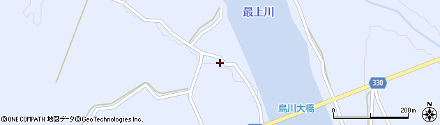 山形県最上郡大蔵村赤松996周辺の地図