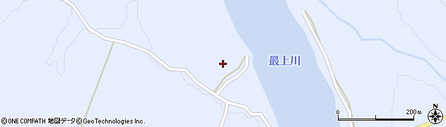 山形県最上郡大蔵村赤松1015周辺の地図