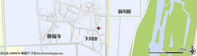 山形県鶴岡市勝福寺下川田213周辺の地図