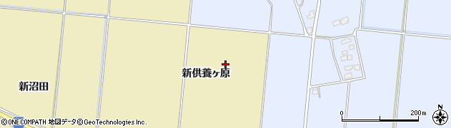 宮城県登米市中田町石森新供養ヶ原周辺の地図